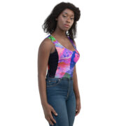 Crop-top Coupé et Cousu par Sublimation – Image 4
