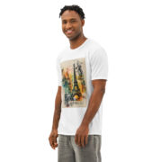 T-shirt à col rond en coton pour hommes – Image 3