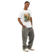 T-shirt à col rond en coton pour hommes – Image 4