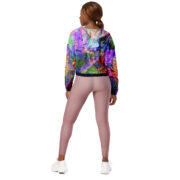 Coupe-vent court all over femme – Image 2