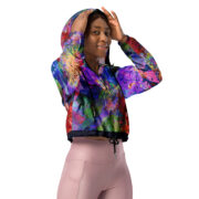 Coupe-vent court all over femme – Image 4