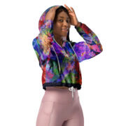 Coupe-vent court all over femme – Image 8