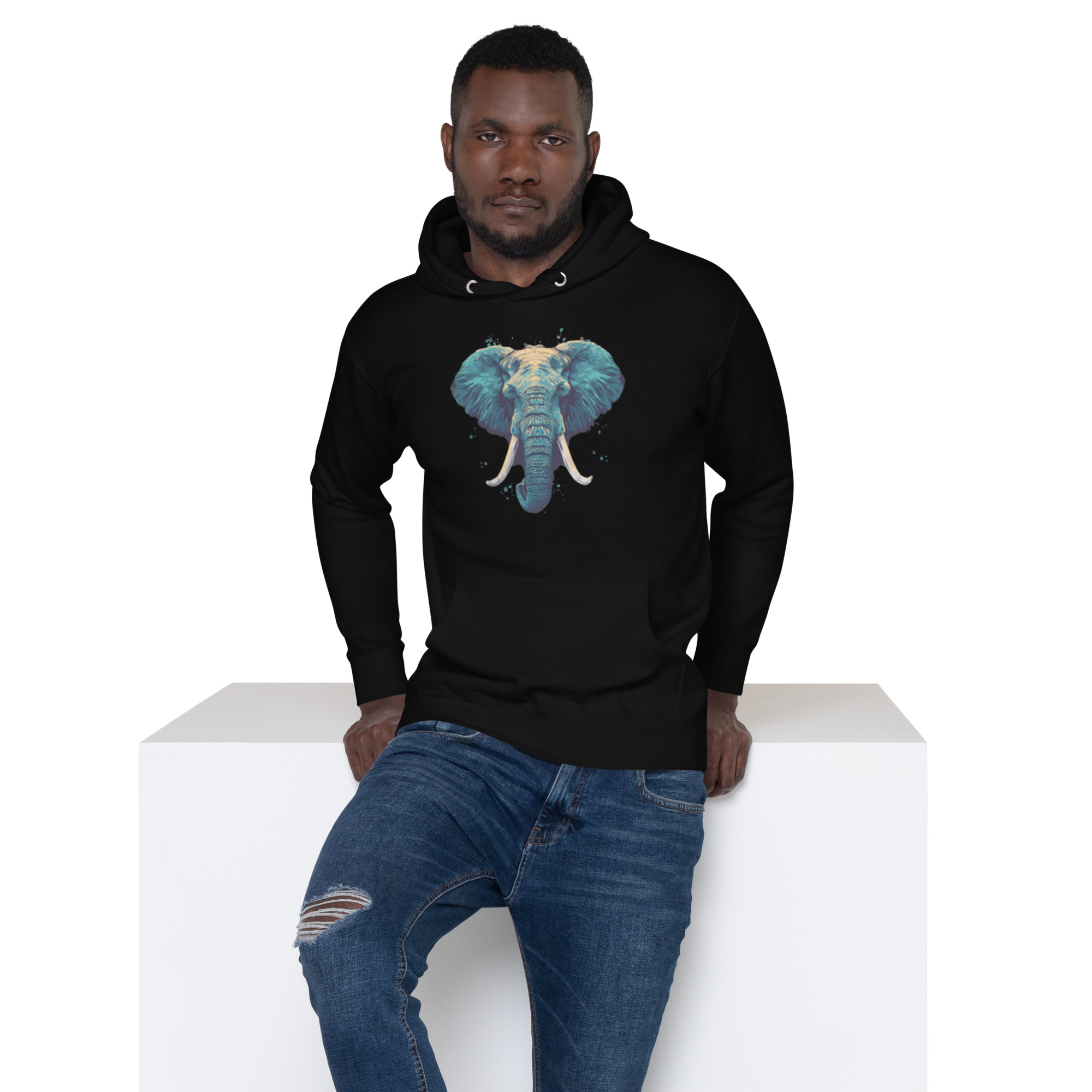 cotton-heritage-m2580-i-unisex-premium-pullover-hoodie-black-front-691551f059c4a.jpg Sweat à Capuche Unisexe – Image 1