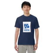 T-shirt teinté lourd unisexe – Image 8