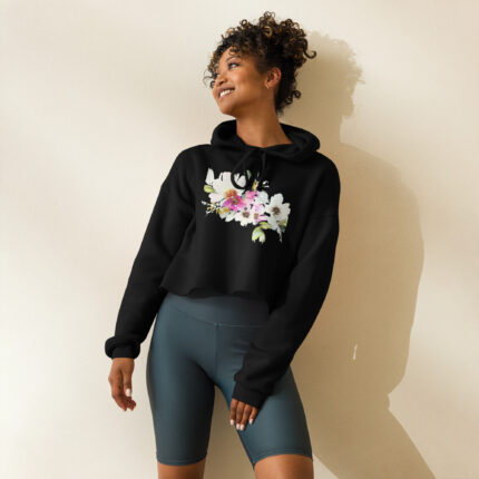 Sweat à Capuche Crop-Top