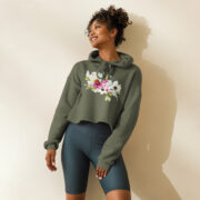 Sweat à Capuche Crop-Top – Image 2